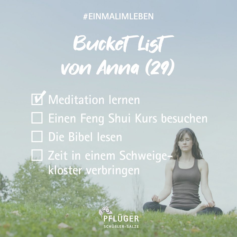 Bucket List von Anna (29)
